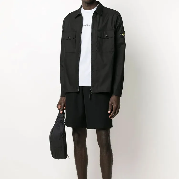 STONE ISLAND Compass badge Shirt Jacket-1