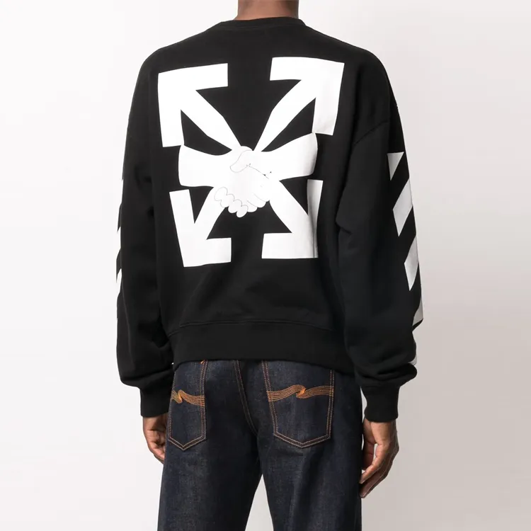 OFF-WHITE FW20 Sweatshirts Men Black-2