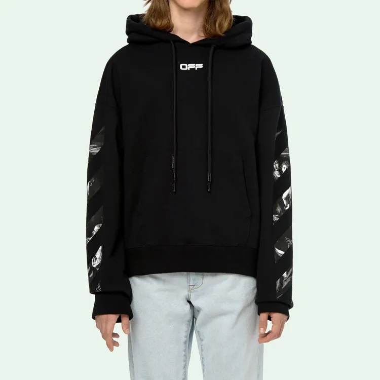 OFF WHITE Caravaggio Square Over Hoodie-1