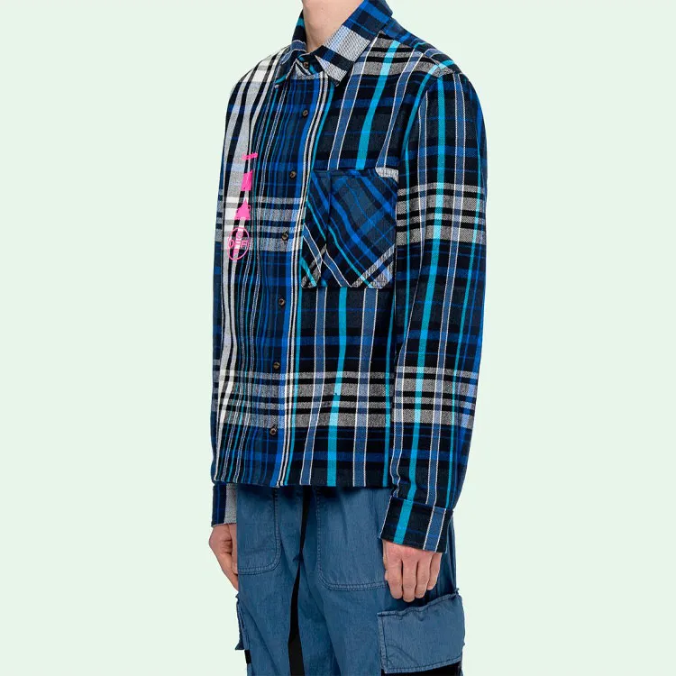 OFF WHITE Mariana De Silva Plaid Shirt-2