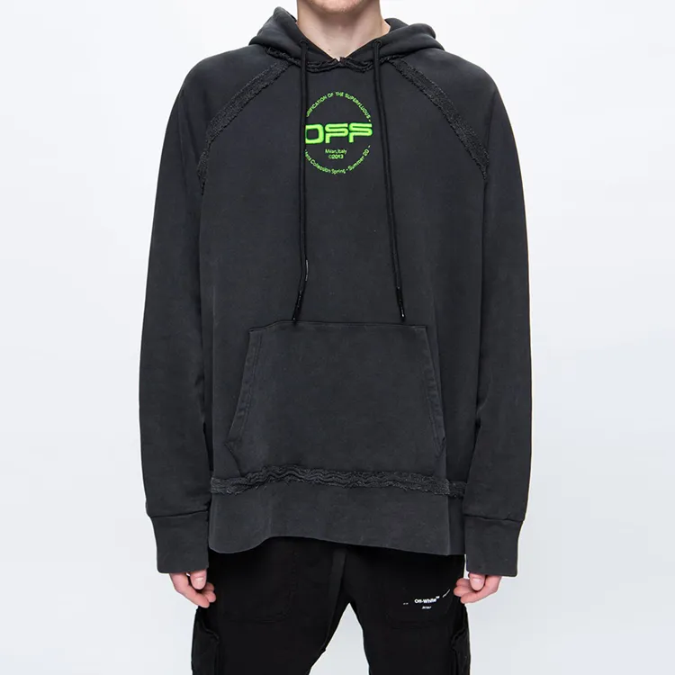 OFF WHITE Hand Logo Incompiuto Hoodie-2