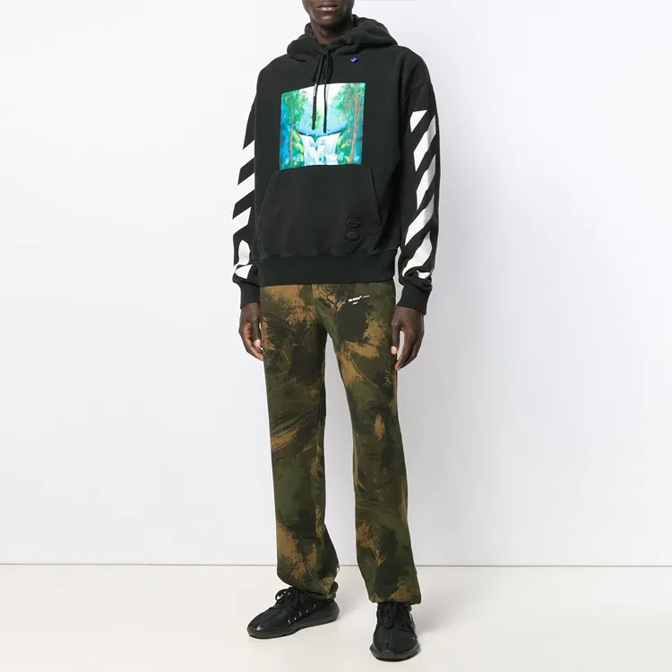 OFF WHITE Waterfall Diagonal Hoodie-4