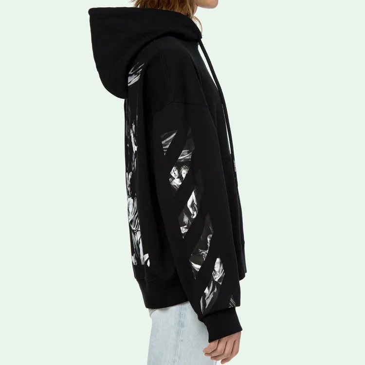 OFF WHITE Caravaggio Square Over Hoodie-3