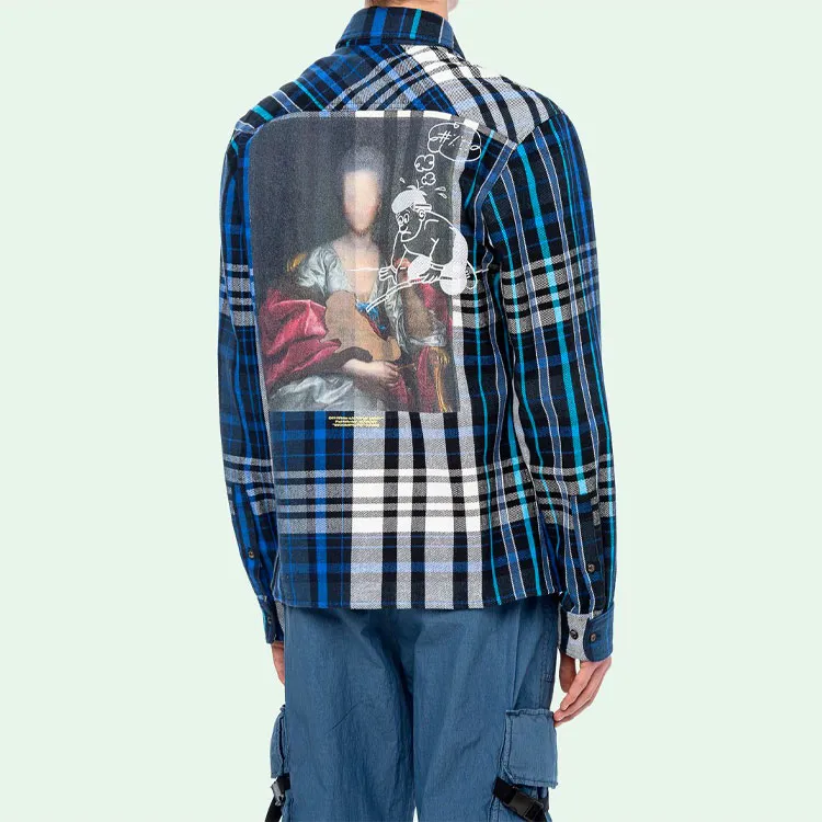 OFF WHITE Mariana De Silva Plaid Shirt-4