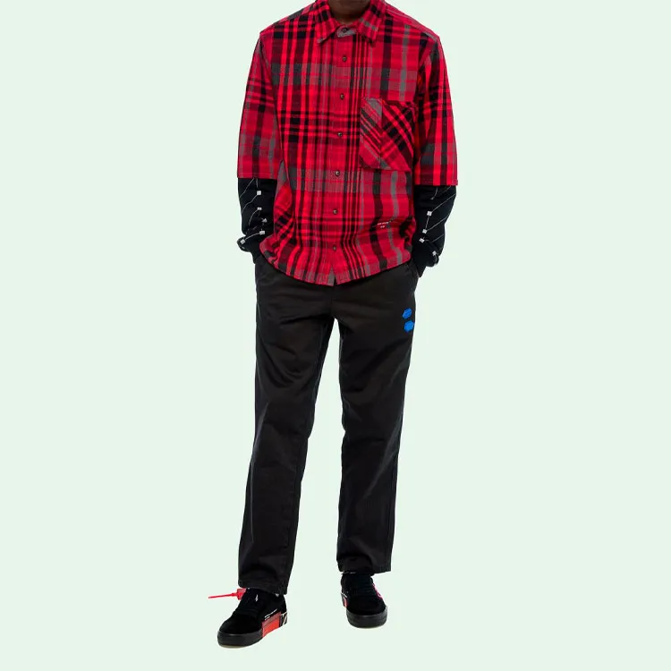 OFF WHITE Checked Shirt-4