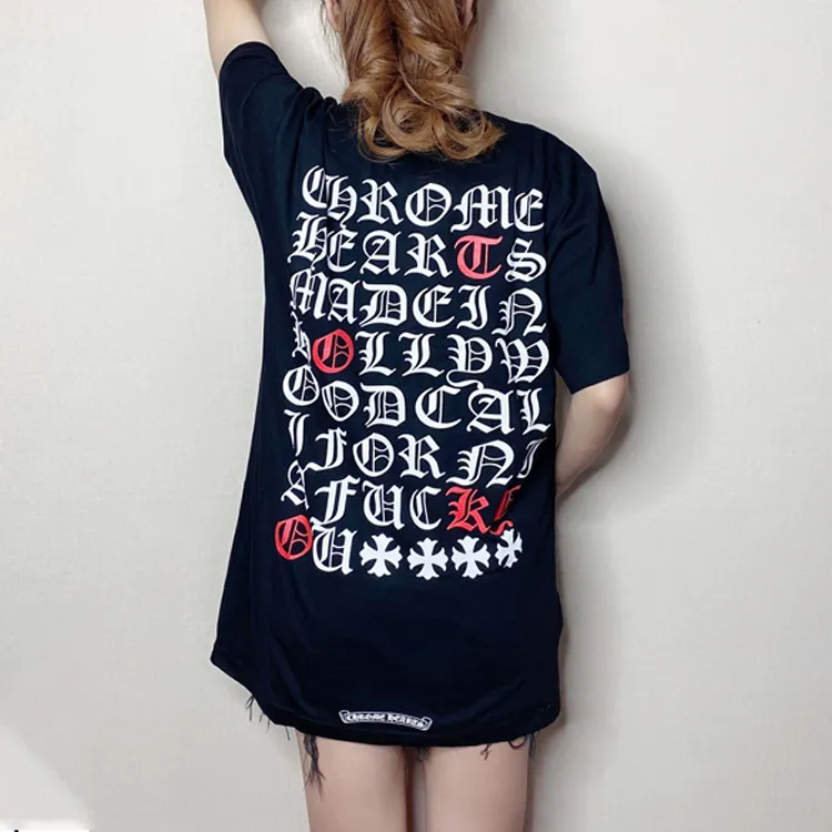 Chrome Hearts T Shirt Unisex Black-3