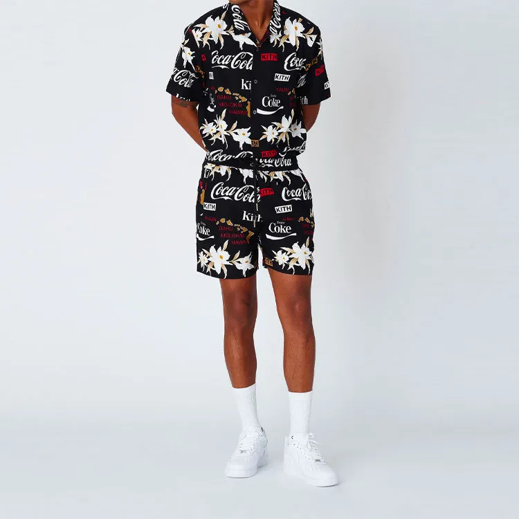 KITH X Coca Cola Hawaiian Camp Button Up-2
