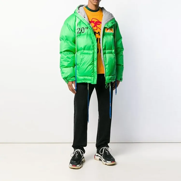 OFF WHITE Zipped Puffer-2