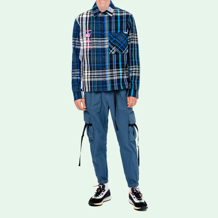 OFF WHITE Mariana De Silva Plaid Shirt-5