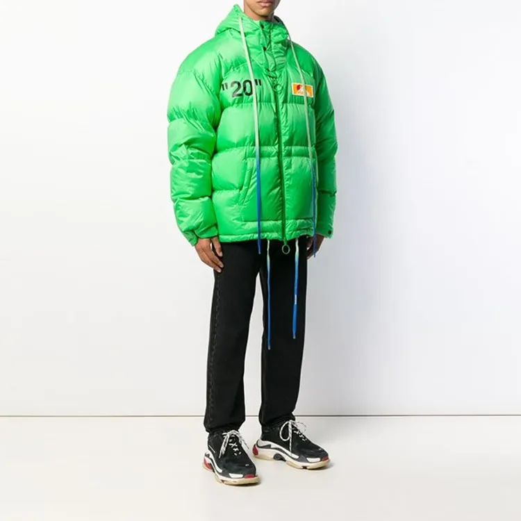 OFF WHITE Zipped Puffer-4