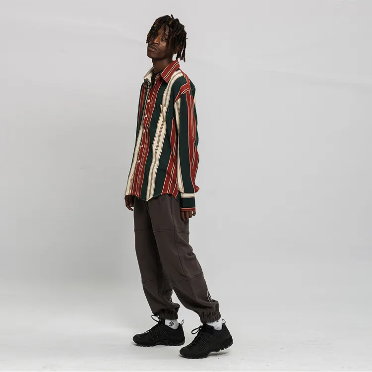 EMPTY REFERENCE Shirts Unisex Red Green-5