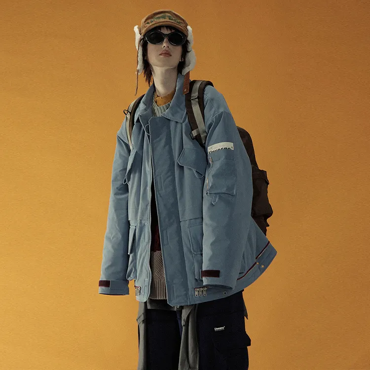 UNVESNO Puffer Jackets Unisex-2