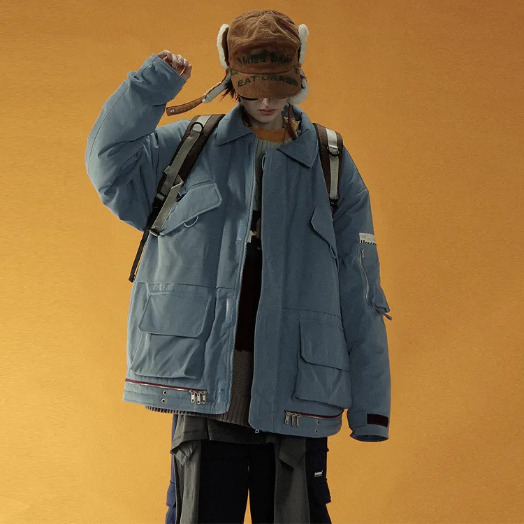 UNVESNO Puffer Jackets Unisex-5