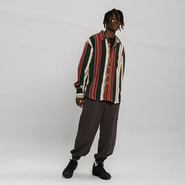 EMPTY REFERENCE Shirts Unisex Red Green-3