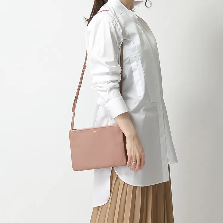 CELINE Trio Shoulder Bags-7