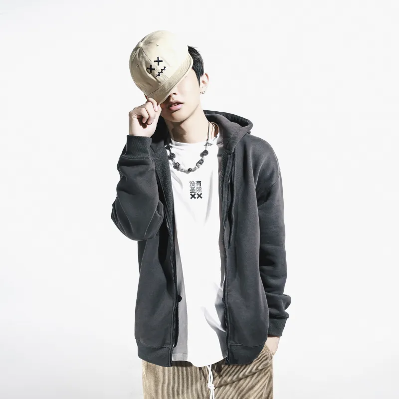 XxDESIGN Sweatshirts Unisex Dark Gray-5