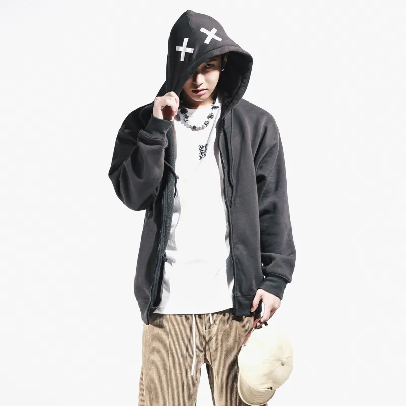 XxDESIGN Sweatshirts Unisex Dark Gray-4