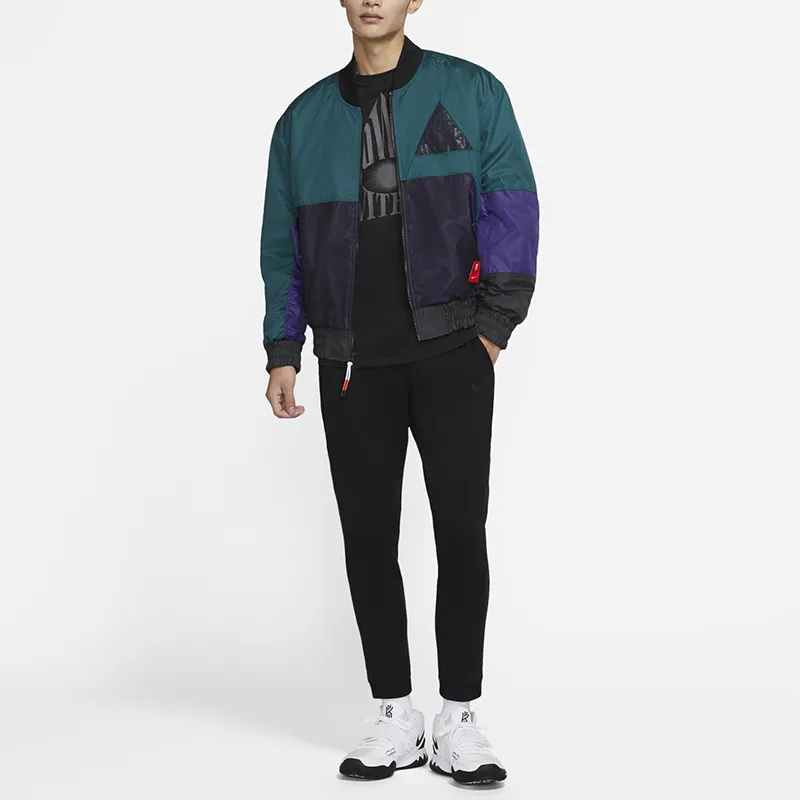 Nike Puffer Jacket Winter Men's Cyan-1