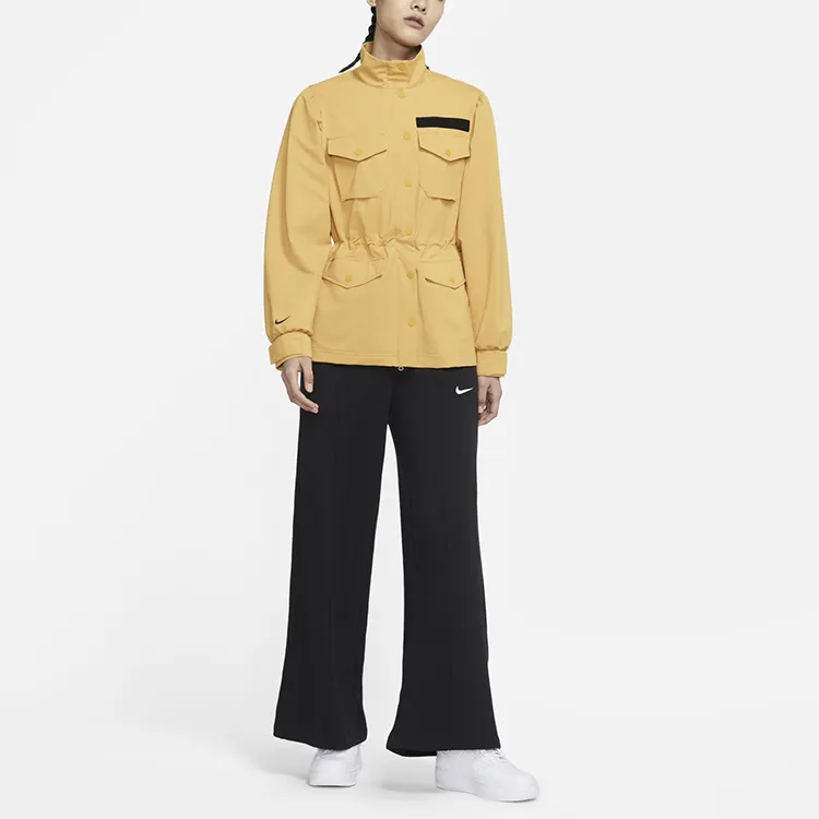 Nike SPORTSWEAR TECH PACK Jacket Women's Yellow-4