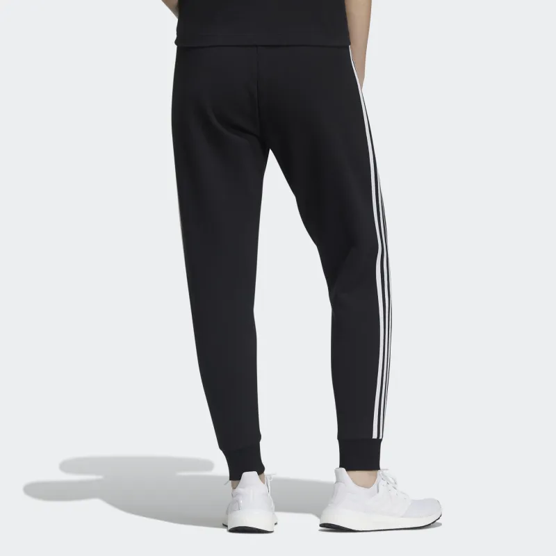 Adidas Knitted Sports Pants Women's Black-2