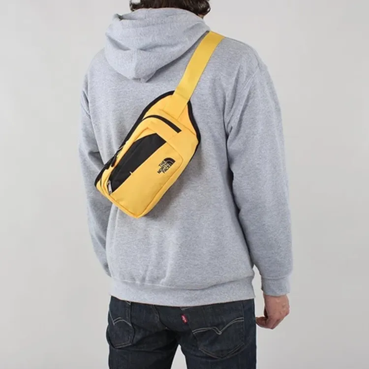 THE NORTH FACE PVC Polyvinyl Chloride Crossbody Bag, Fanny Pack Regular Unisex Yellow-5