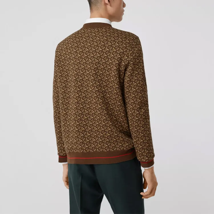 Burberry Sweater Men's Mule Brown-5