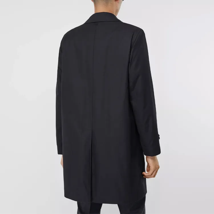 Burberry Trench Coat Men's Midnight-5