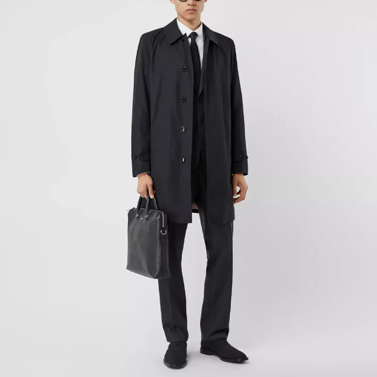 Burberry Trench Coat Men's Midnight-3