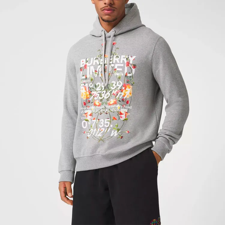 Burberry Floral Montage Print Hoodie-2