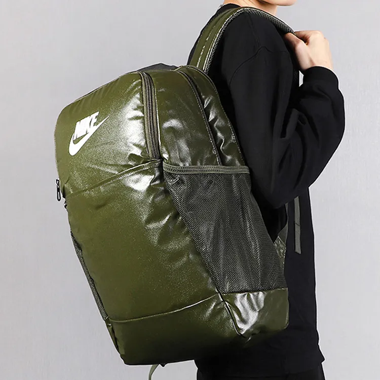 Nike Polyester Backpack Medium Size Unisex Army Green-5