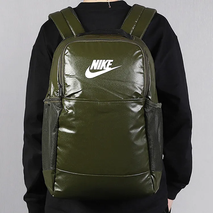 Nike Polyester Backpack Medium Size Unisex Army Green-6