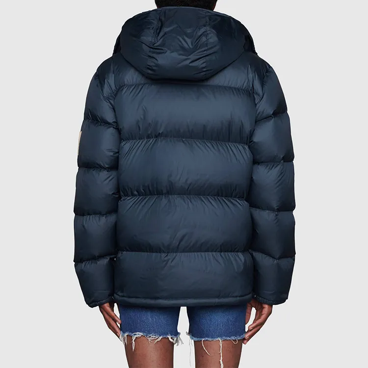 GUCCI x THE NORTH FACE Gucci X The North Face Down Jacket Men's Dark Blue-3