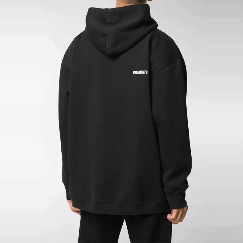 Vetements Sweatshirts Unisex Black-4