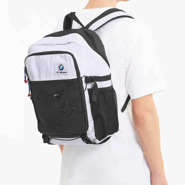 PUMA X BMW Collaboration BMW M Motorsport Polyester Backpack Unisex White-7