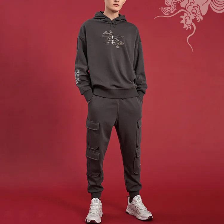 LiNing Sweatshirt Men's Standard Black-3