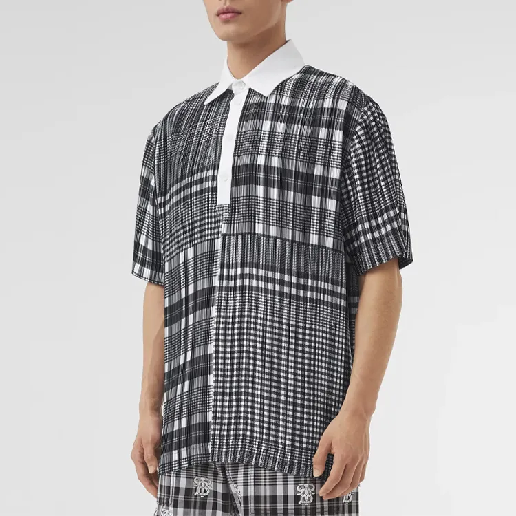 Burberry Polo Shirts Unisex Black-2