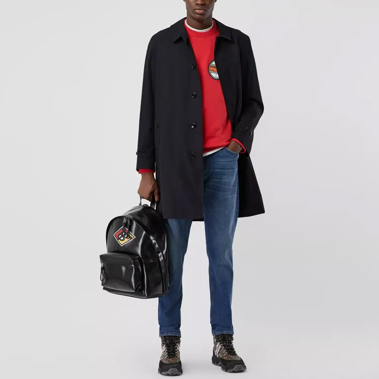 Burberry Trench Coat Men's Midnight-2