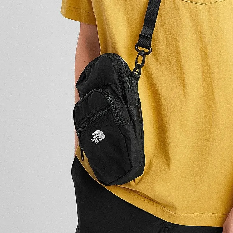 THE NORTH FACE Polyester Small Square Bag Shoulder Bag Crossbody Bag Fanny Pack Regular Unisex Black-3