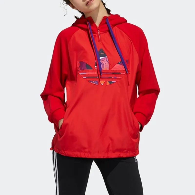 Adidas Originals Sweatshirt Women's Light Scarlet-1
