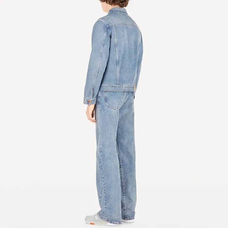 LOUIS VUITTON LOUIS VUITTON Staples Edition Dna Denim Jacket-2