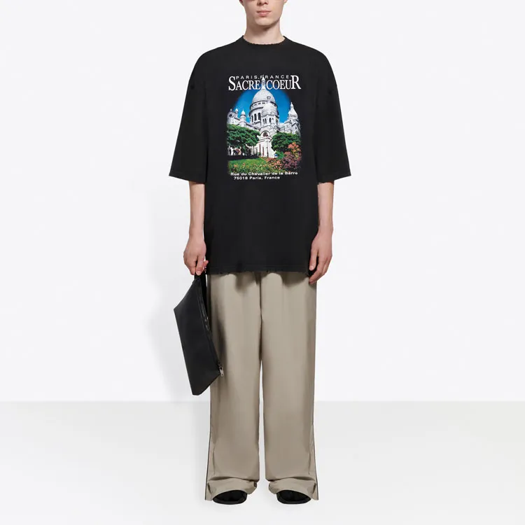 Balenciaga Sacré Cœur T Shirt-1