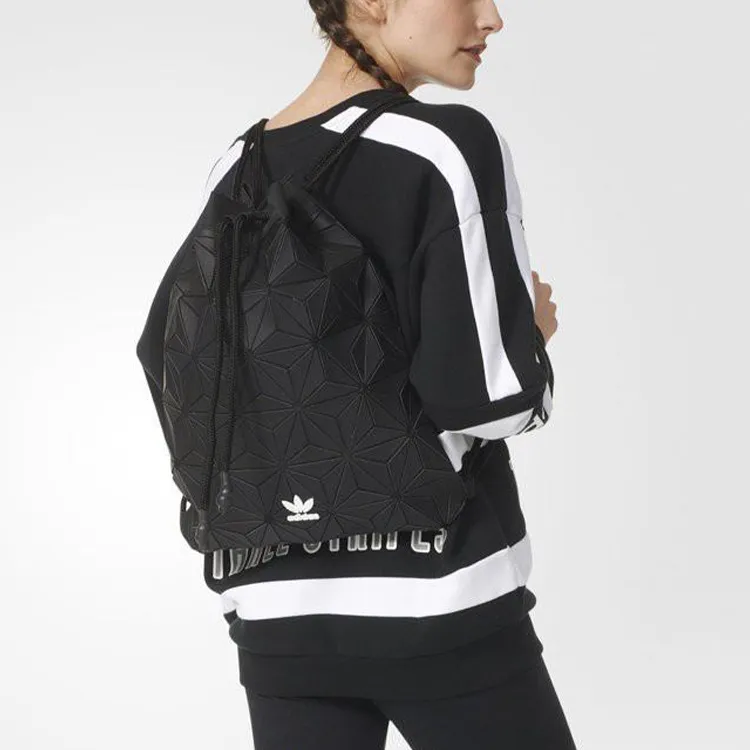 Adidas Originals ISSEY MIYAKE Collaboration Fabric Backpack Regular Women's Black-4