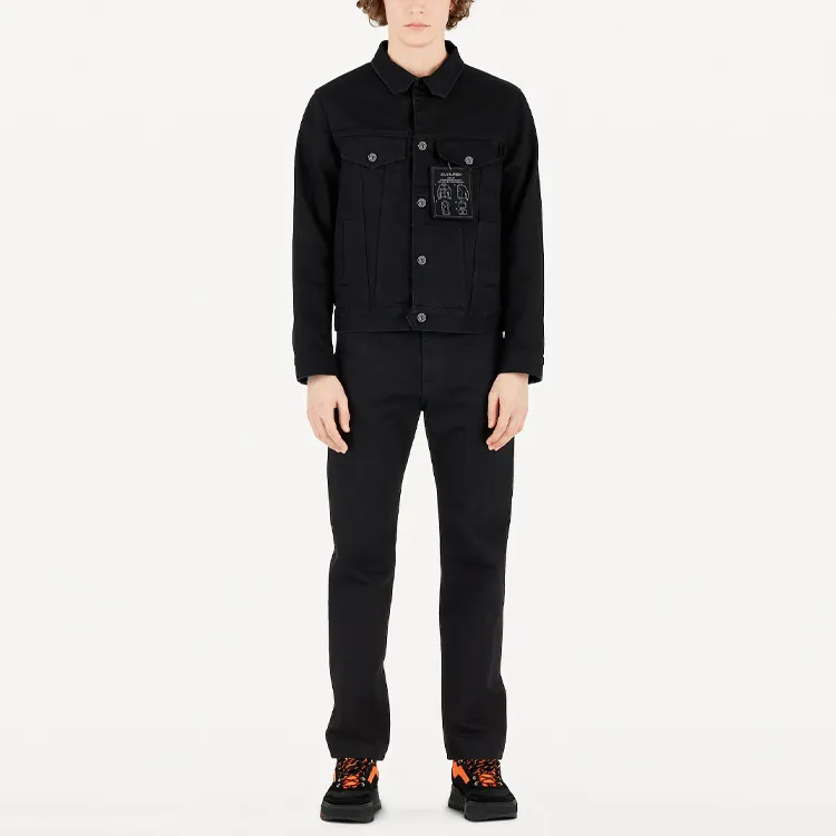 LOUIS VUITTON LOUIS VUITTON Staples Edition Dna Denim Jacket-1