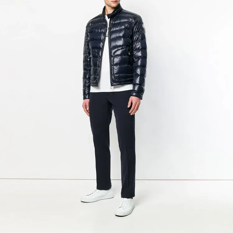 Moncler Logo patch Cotton jersey T shirt-1