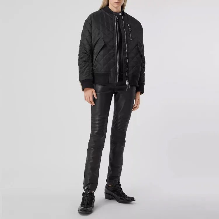 Burberry Jackets Women's Black-2
