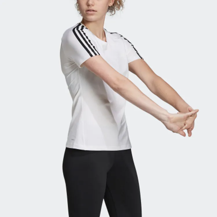 Adidas Raglan Sleeve T-Shirt Women's White-5
