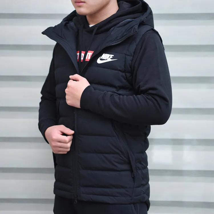 Nike Down Jackets Men Black-2