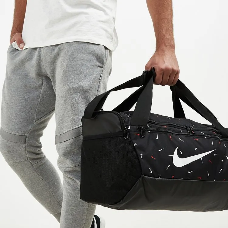 Nike Polyester Shoulder Bag Travel Bag Unisex Black-4