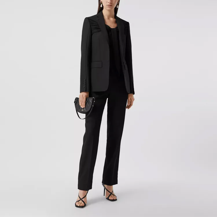 Burberry Casual Pants Women's Black-4
