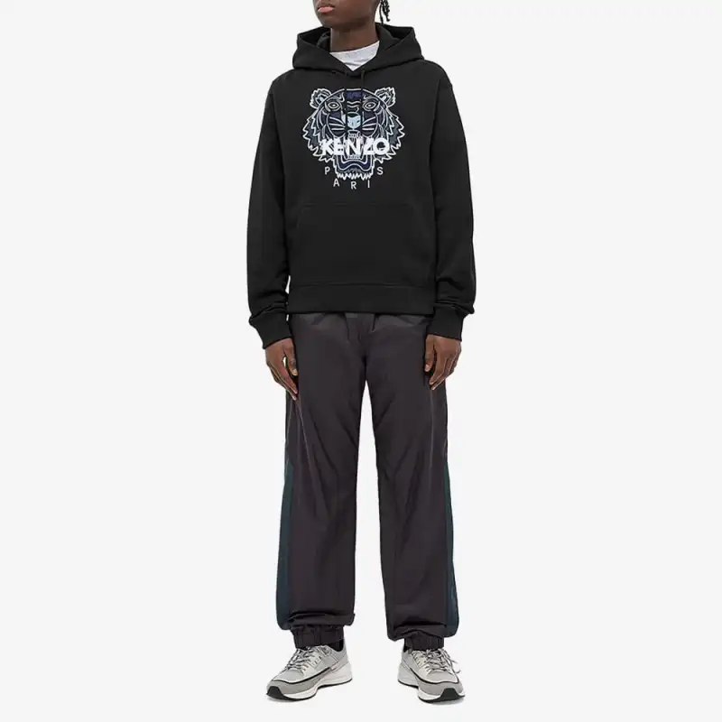 KENZO Classic Tiger Head Sweatshirts Men Black-5